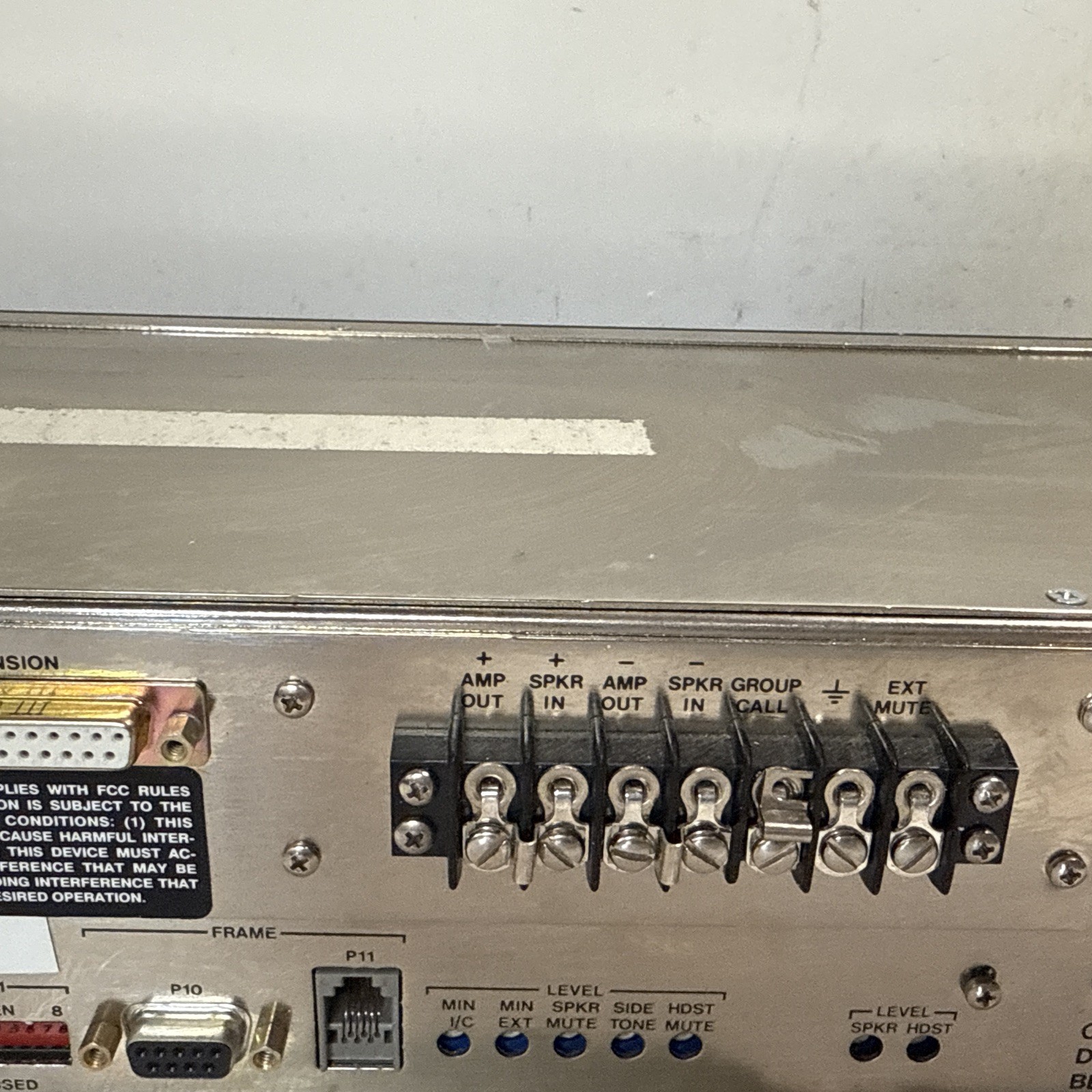 RTS Telex Matrix Intercom System IKP-950 Intercom Control Panel