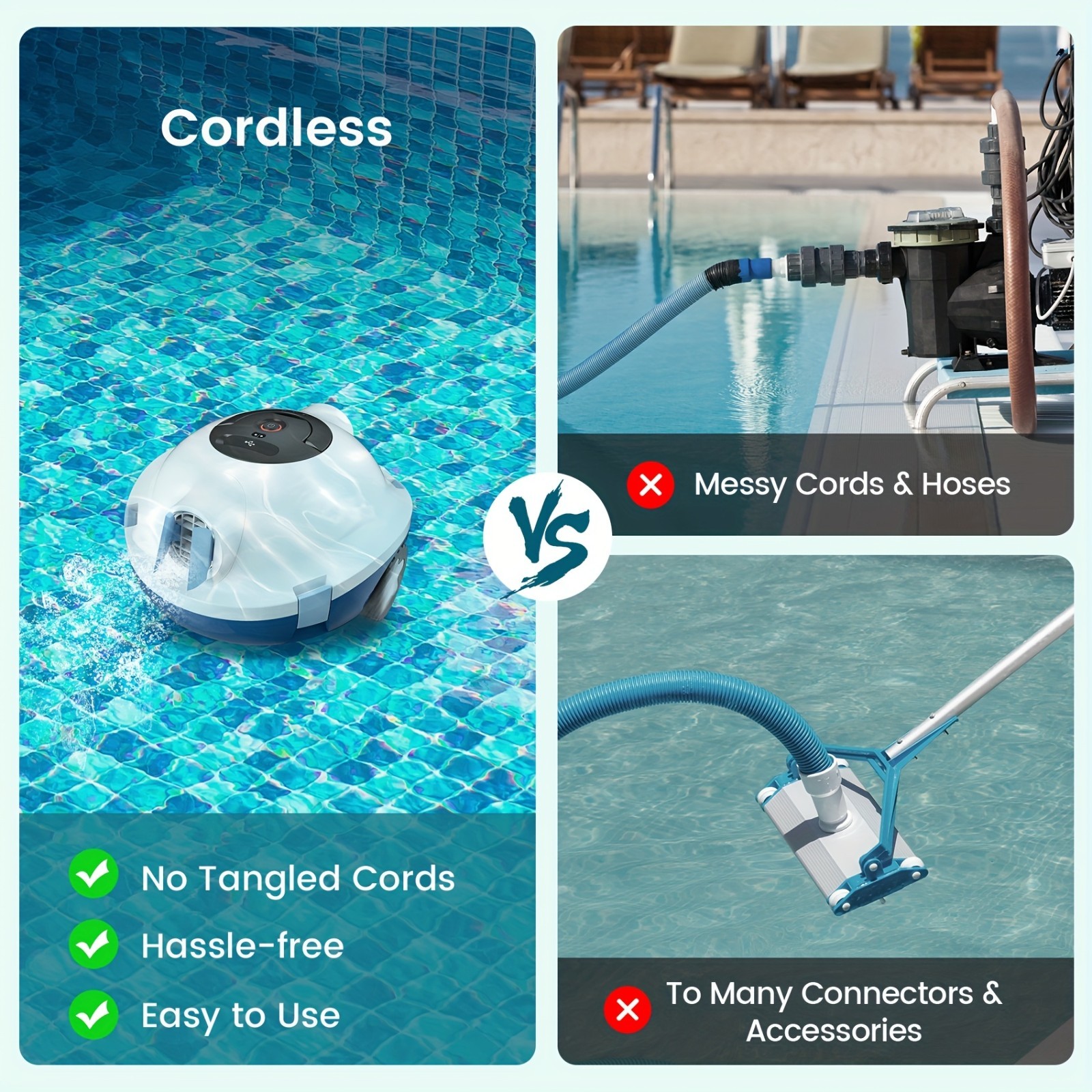 pool vacuum cleaner robot