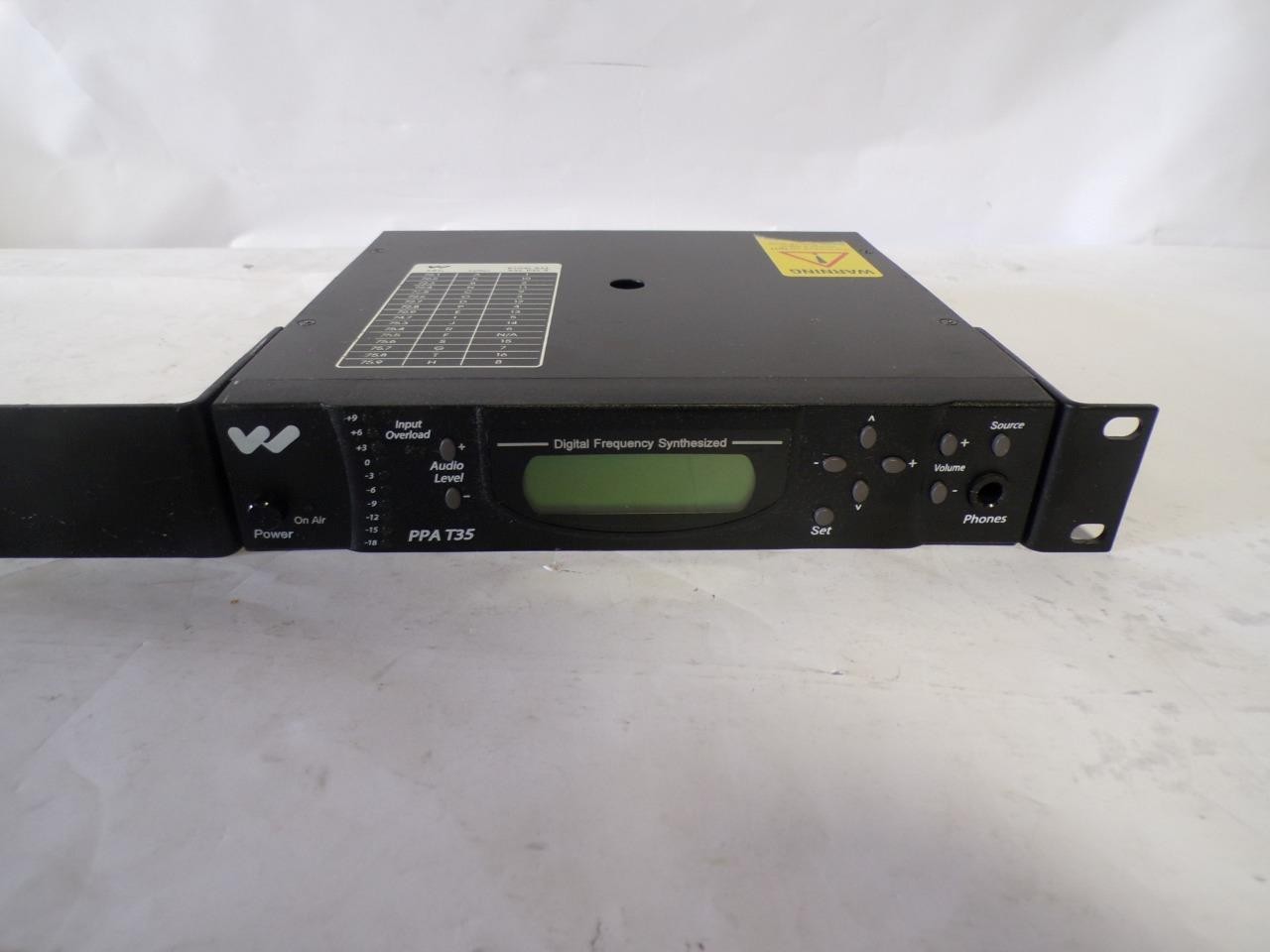 Williams Sound PPA T35 FM Transmitter with no Antenna/Power supply  (K32)