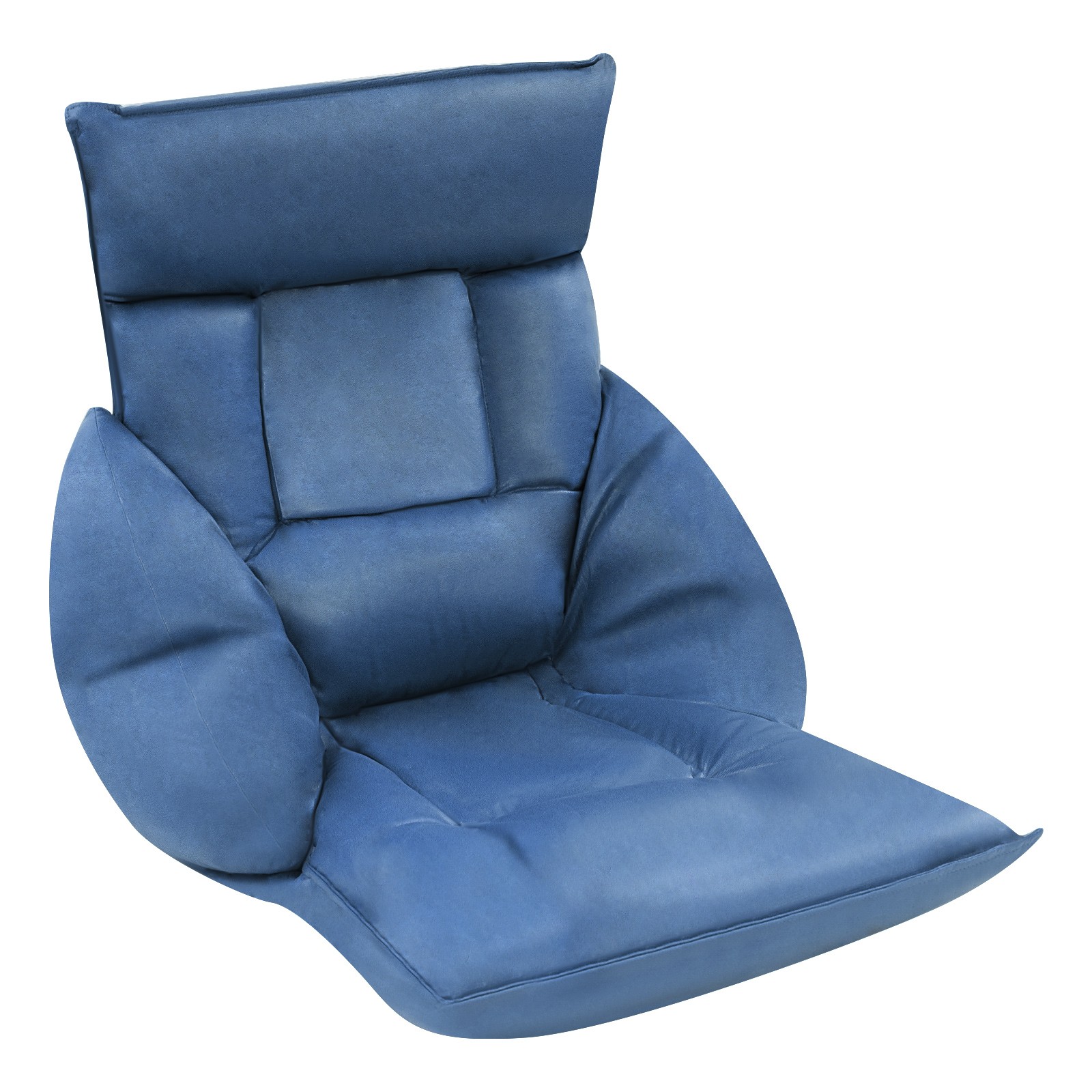 Adjustable Lazy Sofa Floor Chair Floor Seating with Armrests 127*75cm 220lbs