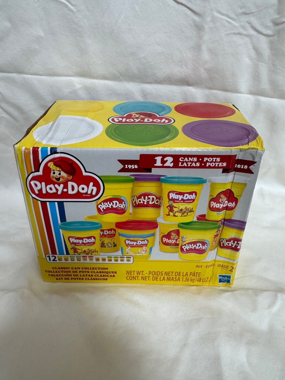 New Play-Doh Retro Classic Can Collection Multipack 12pc Back to School Supplies
