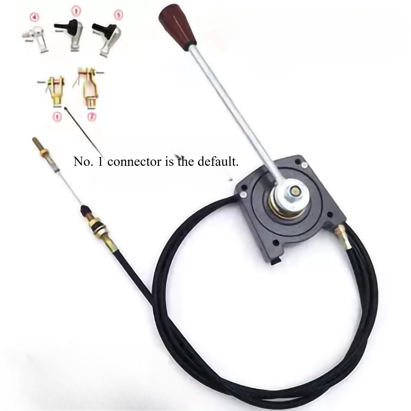 Excavator Manual Throttle Cable Controller Bendable Throttle Motor Control
