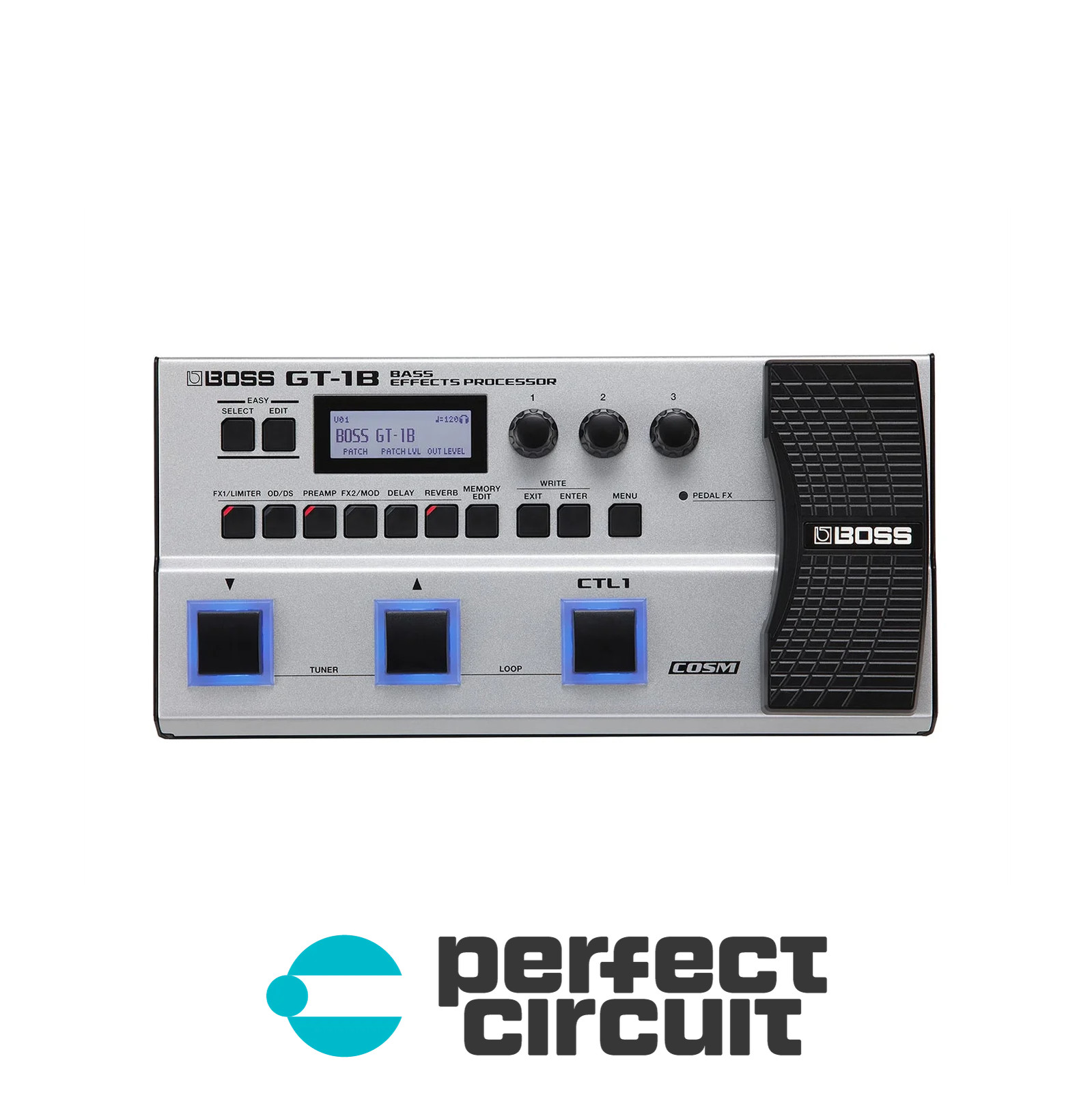 Boss GT-1B Bass Multi-effects EFFECTS - NEW - PERFECT CIRCUIT