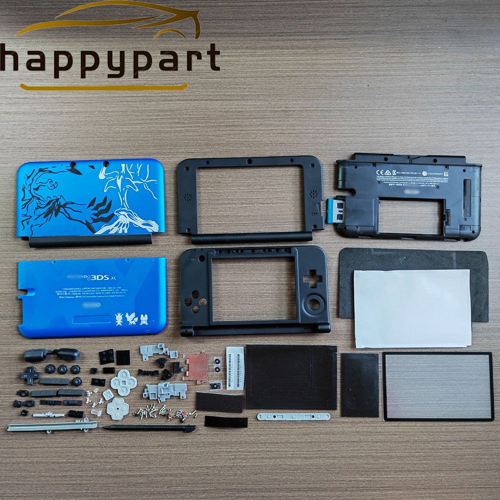 Full Housing Shell for Nintendo 3DS XL Replacement Case Screen Tool Part Blue
