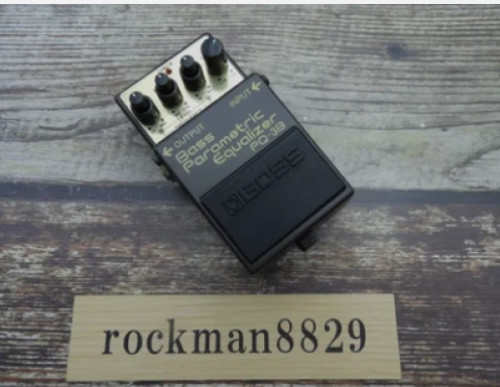 BOSS PQ-3B Bass Parametric Equalizer Guitar Effects Pedal from japan