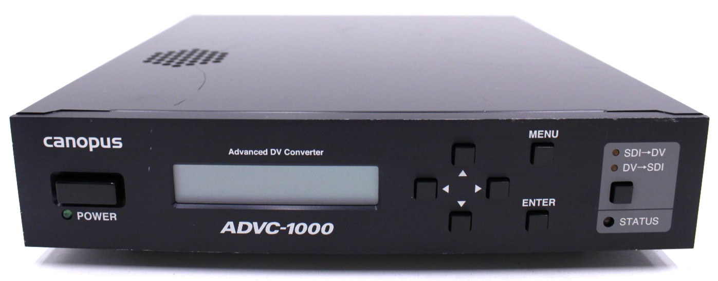 Canopus ADVC-1000 Advanced DV Video Converter No Power Supply - Tested
