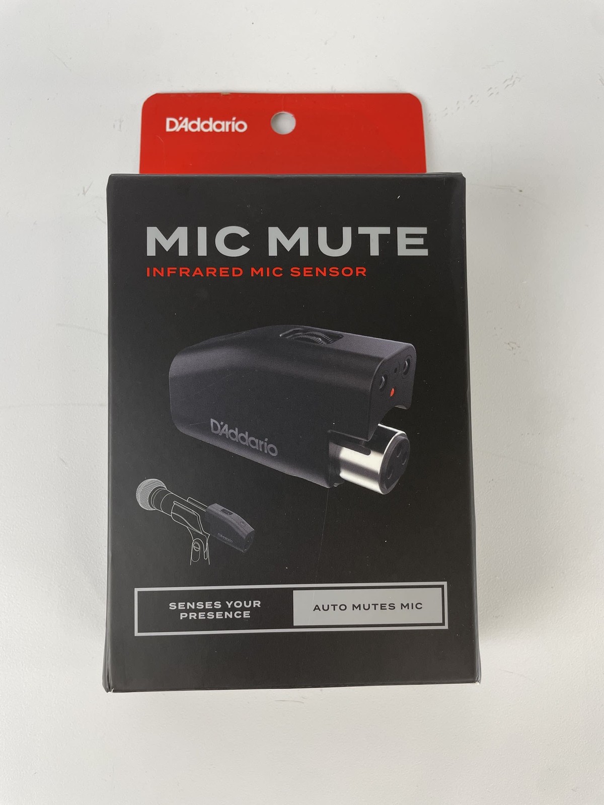 Open Box D'Addario IR Mic Mute Infrared Mic Sensor & Noise Gate