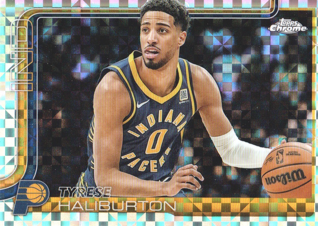 2025-26 TOPPS CHROME X-FRACTORS BASKETBALL ASSORTED SINGLES U-PICK