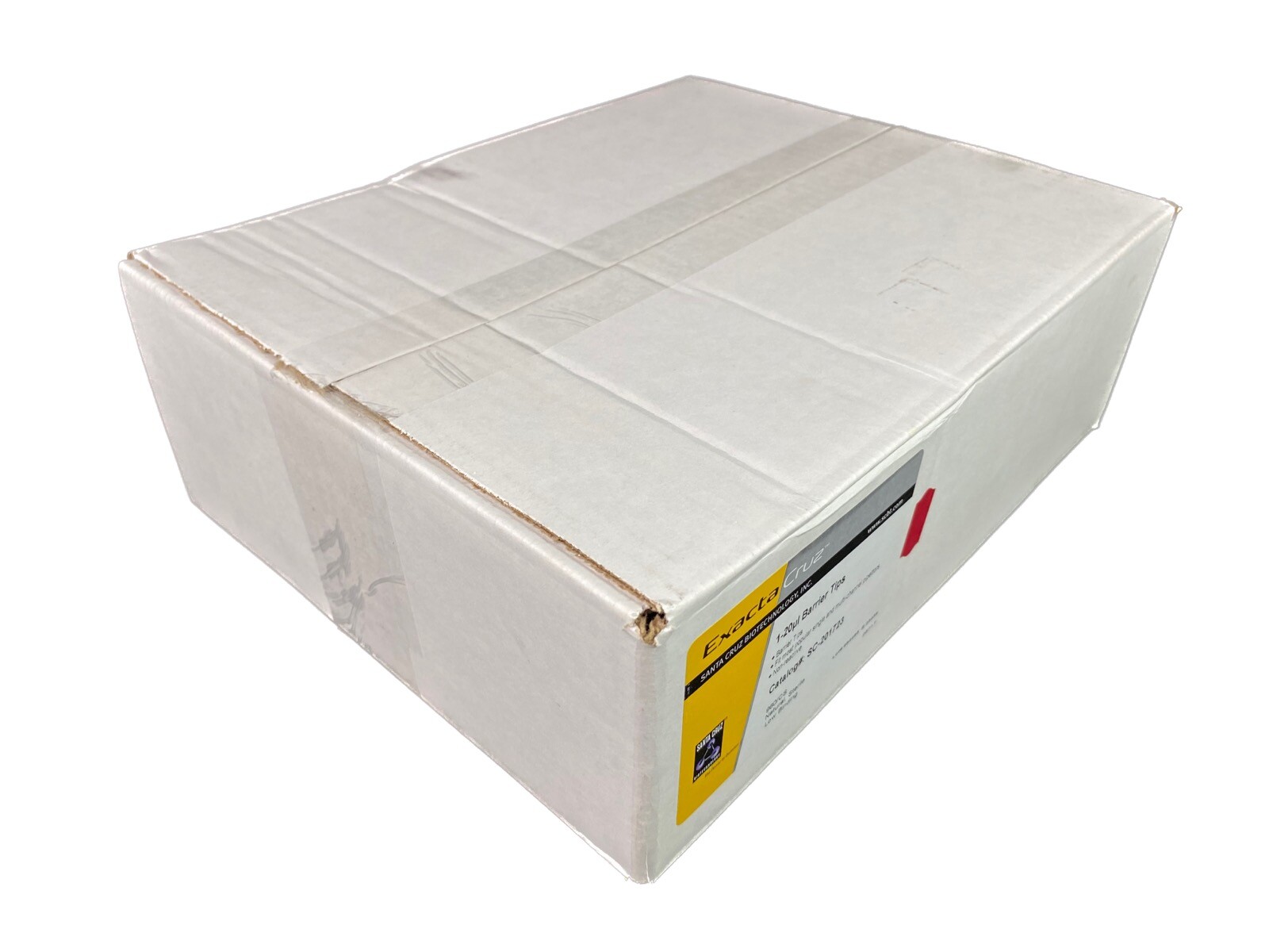 EXACTACRUZ 1-20µL Sterile Low Binding Barrier Pipette Tips SC-201723 (960/Pack)