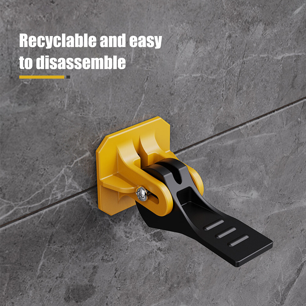 50PCS Tile Leveling System Kit Reusable Tile Spacer Wall Floor Clips Tool