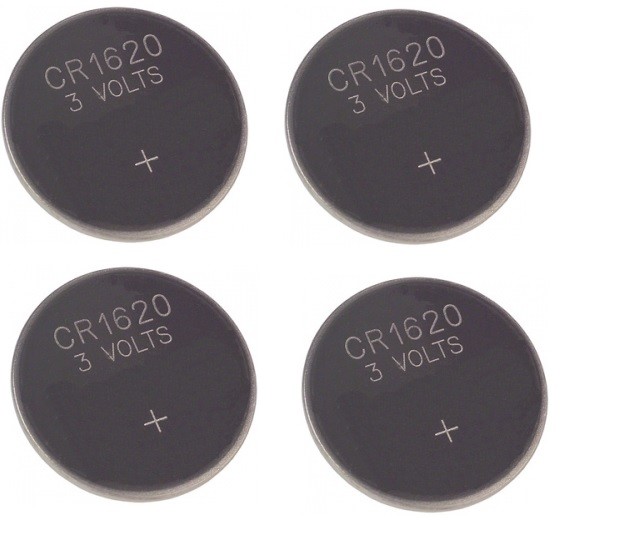 4 X REMOTE KEY FOB BATTERY CR 1620 FITS CITROEN XSARA PICASSO RELAY
