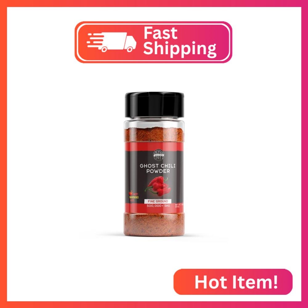Birch & Meadow 5 Tbsp of Ground Ghost Chile Peppers, 500,000+ SHU, Sauces, Salsa