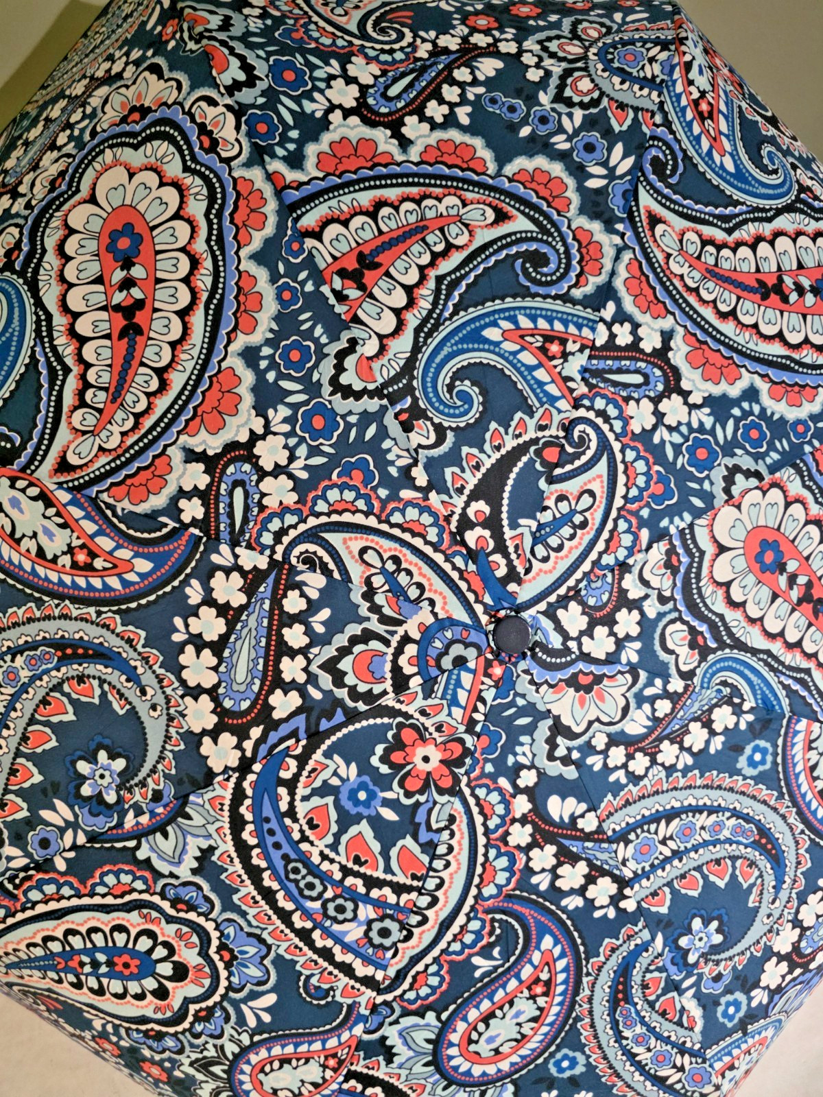Vera Bradley Haymarket Paisley Jewel Umbrella Auto Open and Close