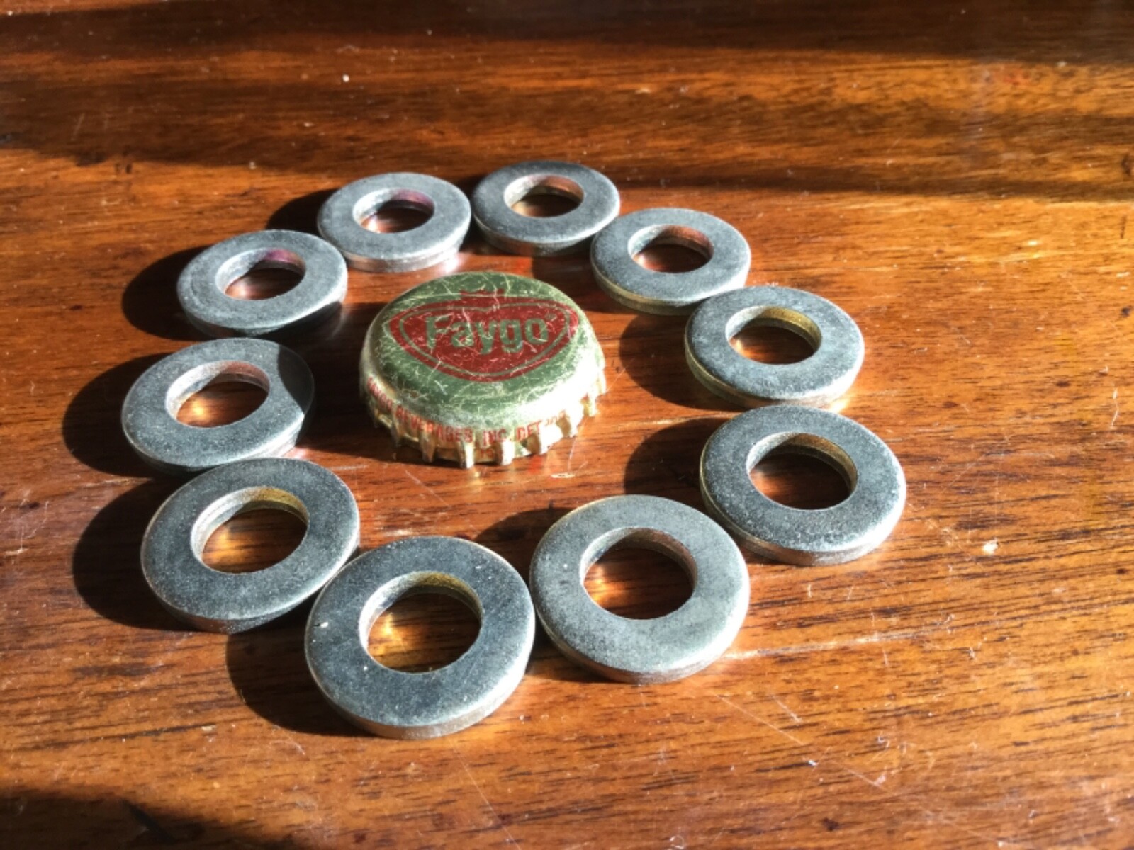10 pieces military hmmwv m998 M1113  transfer case heavy washer 5/8 x 3/8 x 1/8