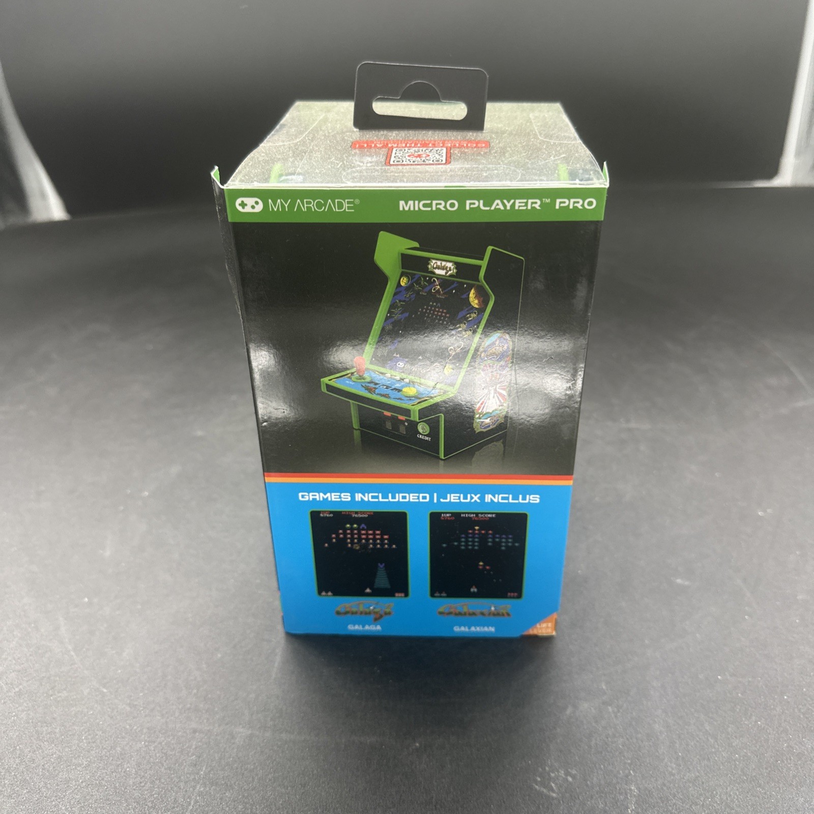 My Arcade Micro Player Mini Retro Arcade Machine: Galaga Video Game Sealed!!