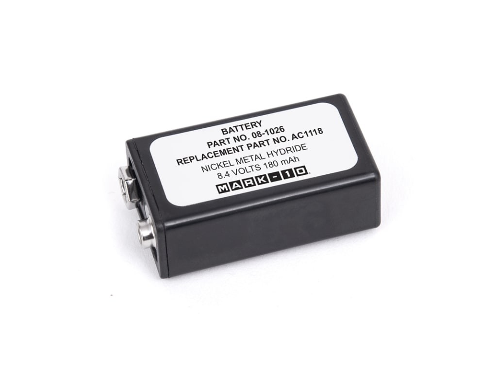 Mark-10 AC1118 Replacement Battery, Rechargeable, NiMH, 8.4V, For All Force And