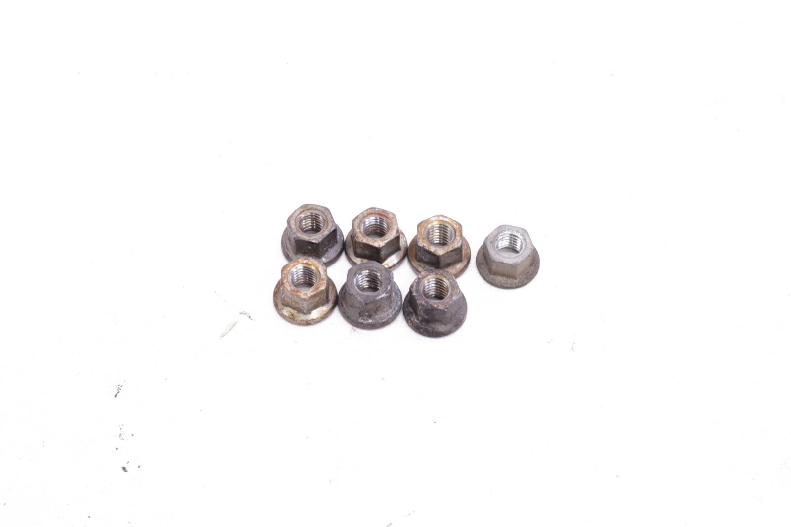 2009 YAMAHA FZ1 EXHAUST HEADER NUTS MOUNTING BOLTS 06 07 08 09 FAZER FZ 1000 Y76