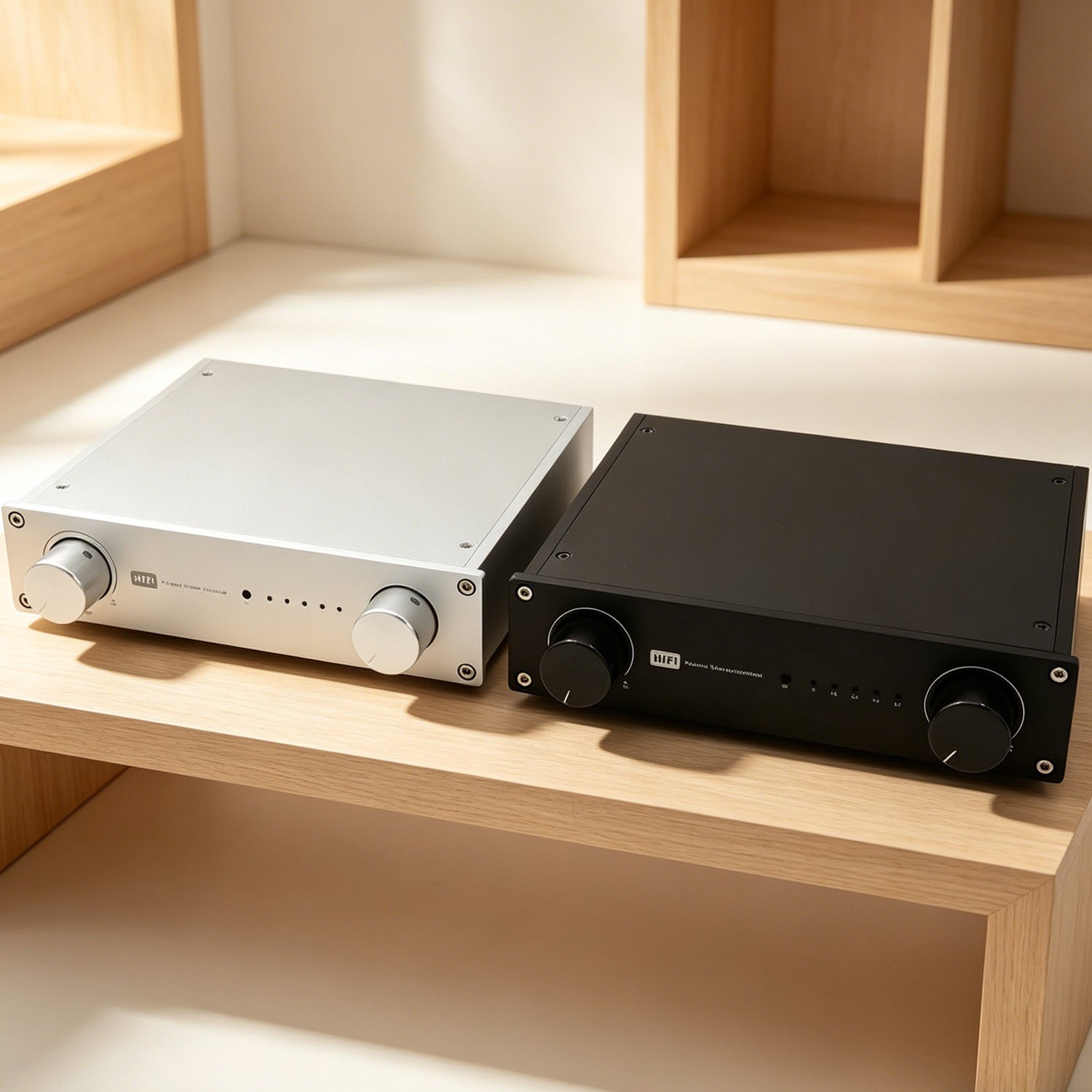 Remote Passive volume controller Passive preamplifier with 4 way input preamp