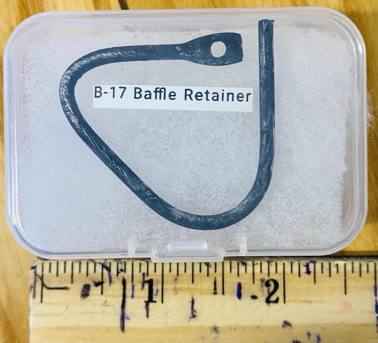 WW2 B-17 Wreckage Relic,Baffle Retainer,Aircraft Engine