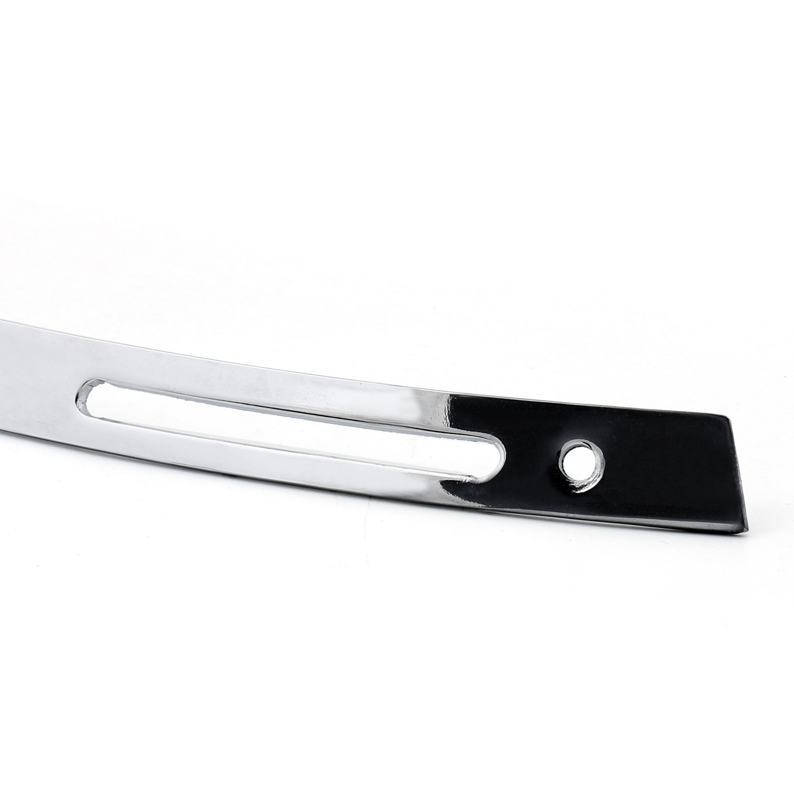 Chrome Slotted Batwing Windshield Trim For Touring Electra Street Tri Glide