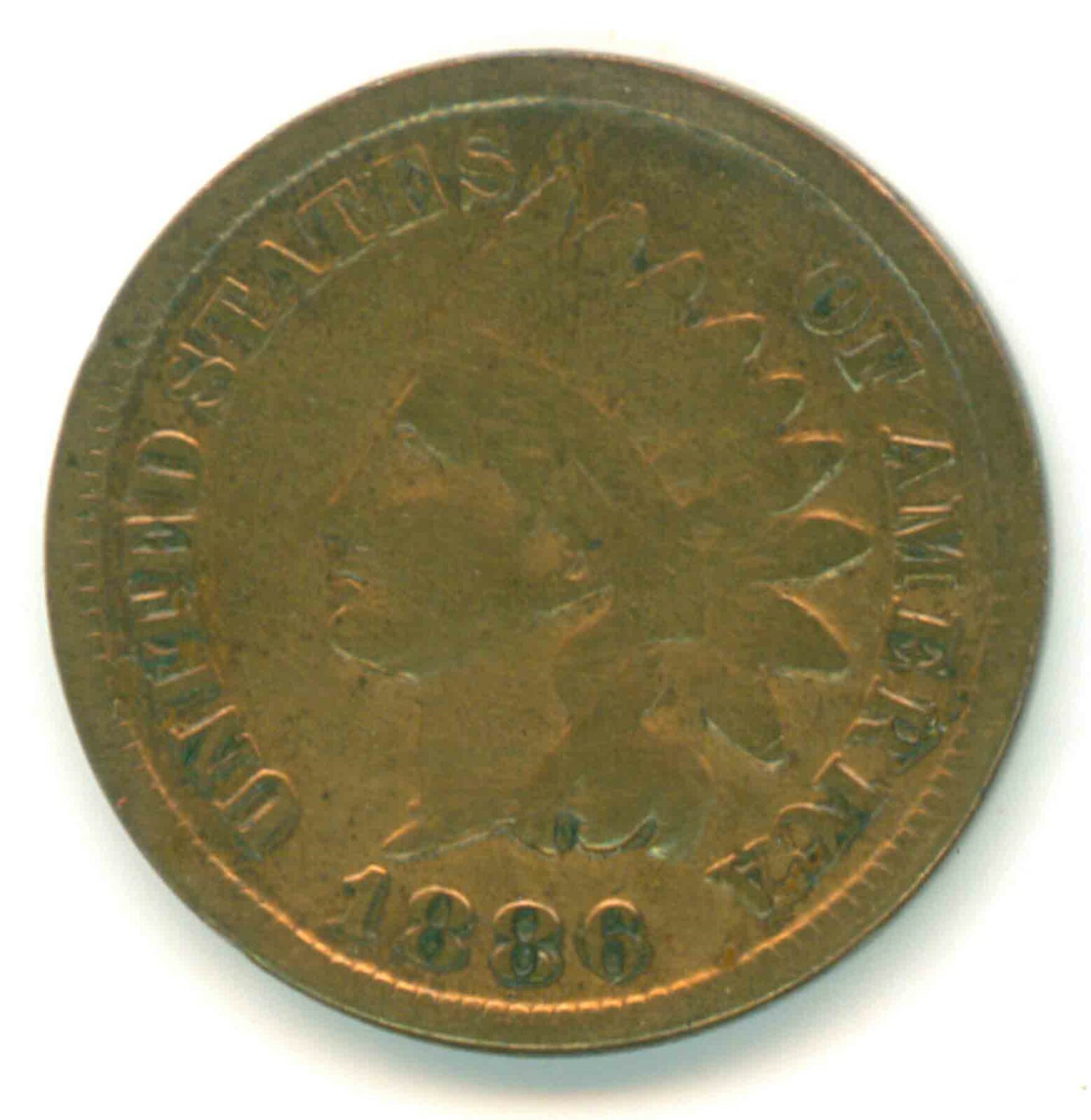 1886 Indian Head Cent