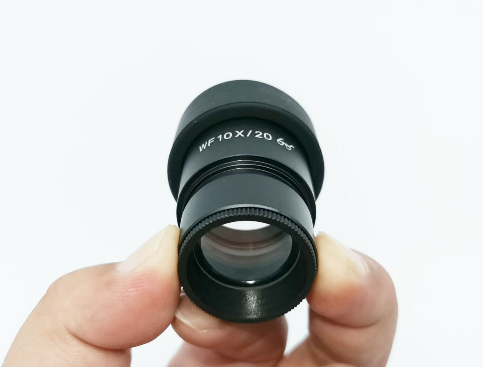 Stereo Microscope Eyepiece WF10x Measuring Reticle lens Graticule W/ Eyeguard