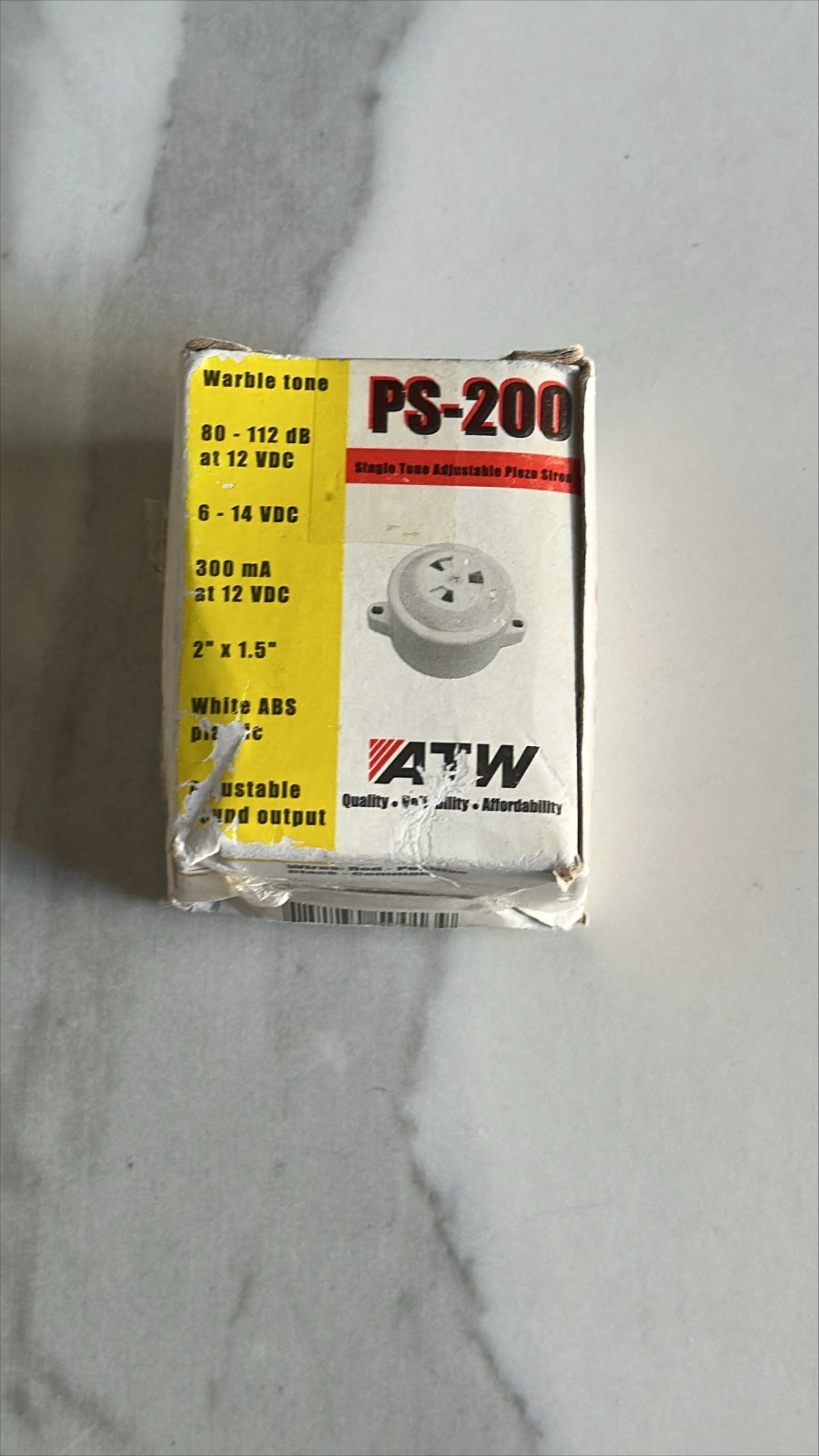 New ATW PS-200 Single Tone Piezo Siren