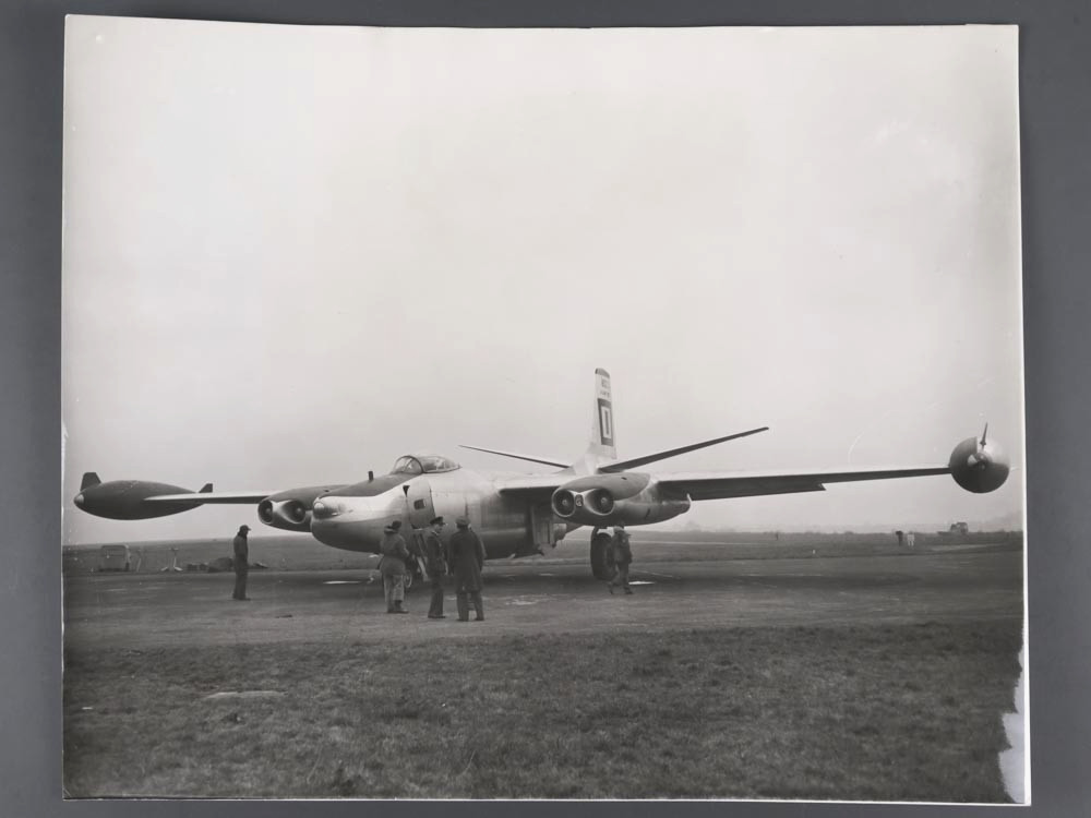 VTG. AIRCRAFT AIRPLANE AVIATION PHOTO - RB-45 TORNADO RECONAISSANCE MANSTON 1951