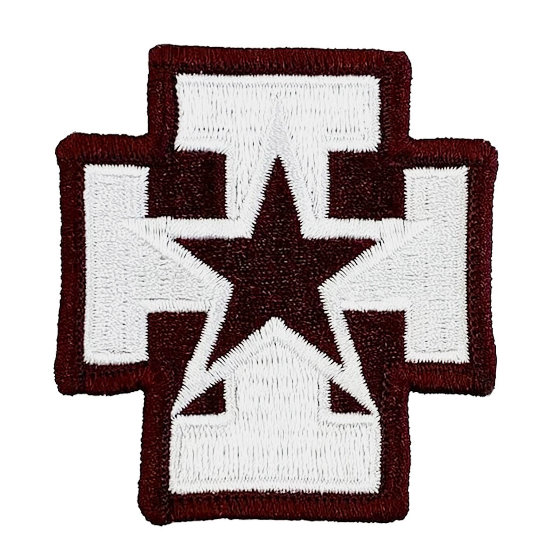 139th Medical Brigade Color Patch with Hook Fastener-Veteran Owned Business