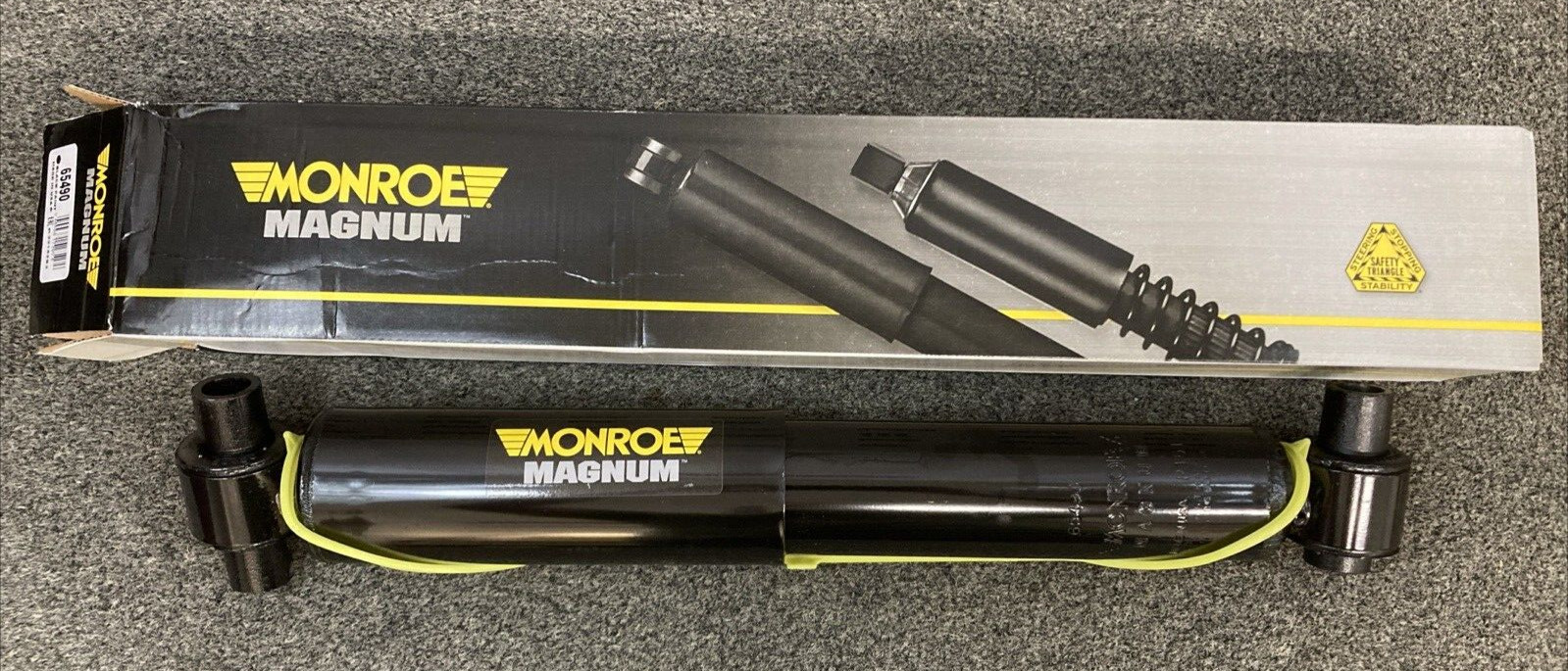 NEW GENUINE MONROE 65490 MAGNUM SHOCK ABSORBER BLACK