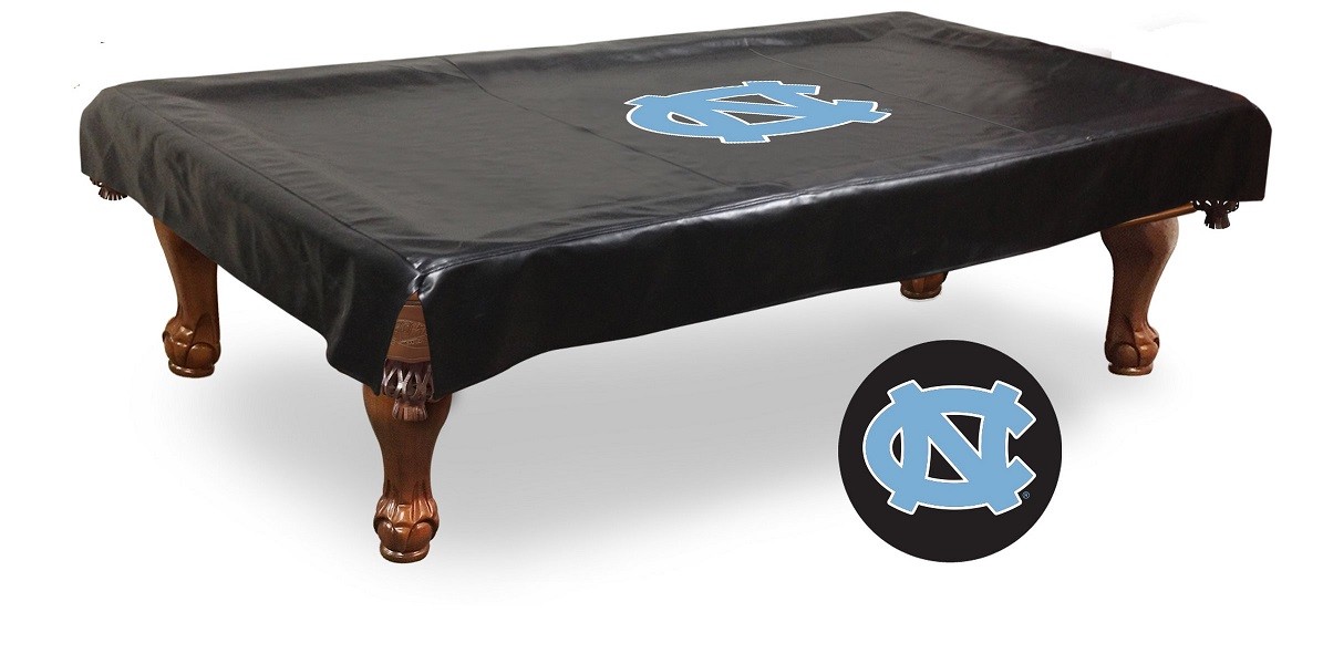 University of North Carolina Pool Table Cover w/ Tar Heels Logo