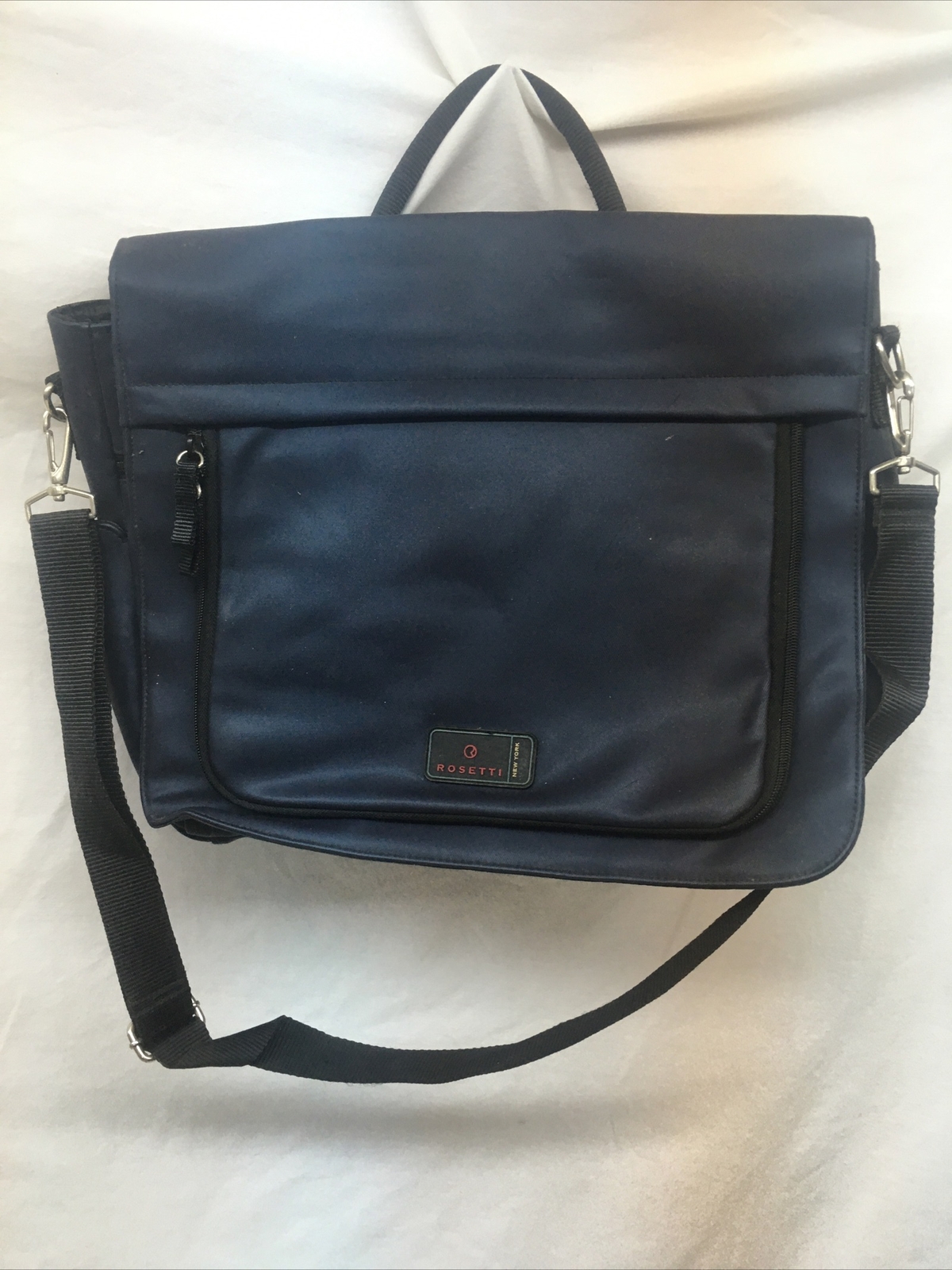 ETA by Rosetti Travel Crossbody Shoulder Bag Adjustable Strap Blue 15 x 12 x 5