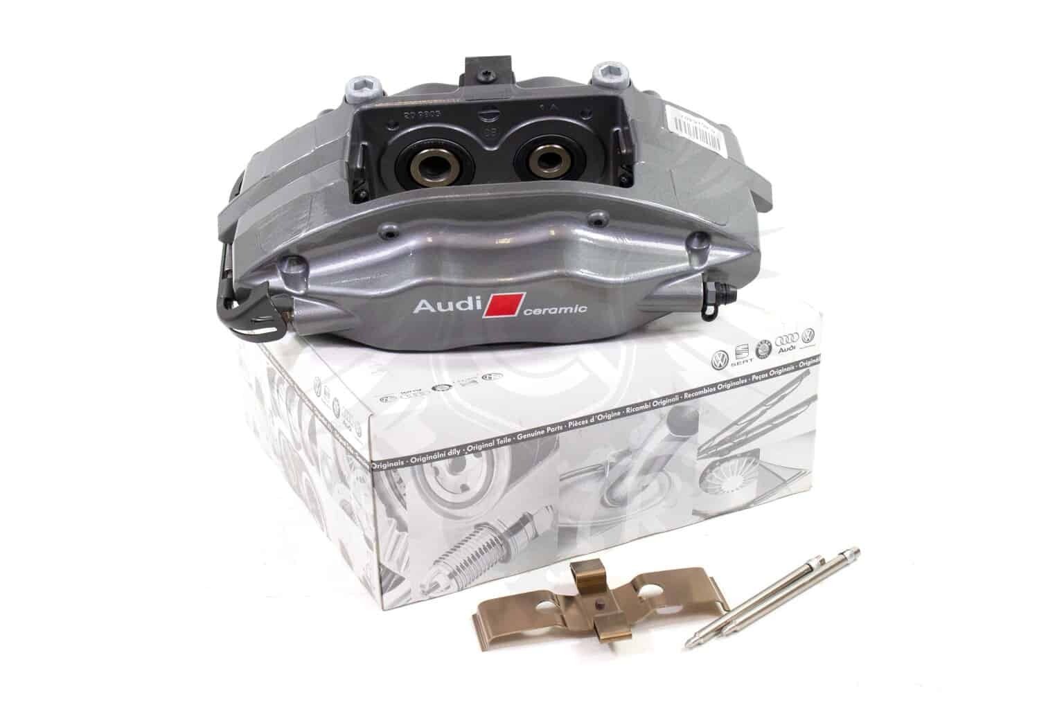 NEW GENUINE Audi Q7 Left Rear Brembo Carbon Ceramic Brake Caliper 4L0615407