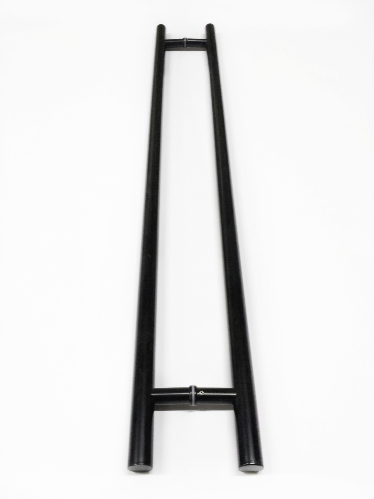 48" MATTE BLACK Ladder Style Steel Push/Pull Handles