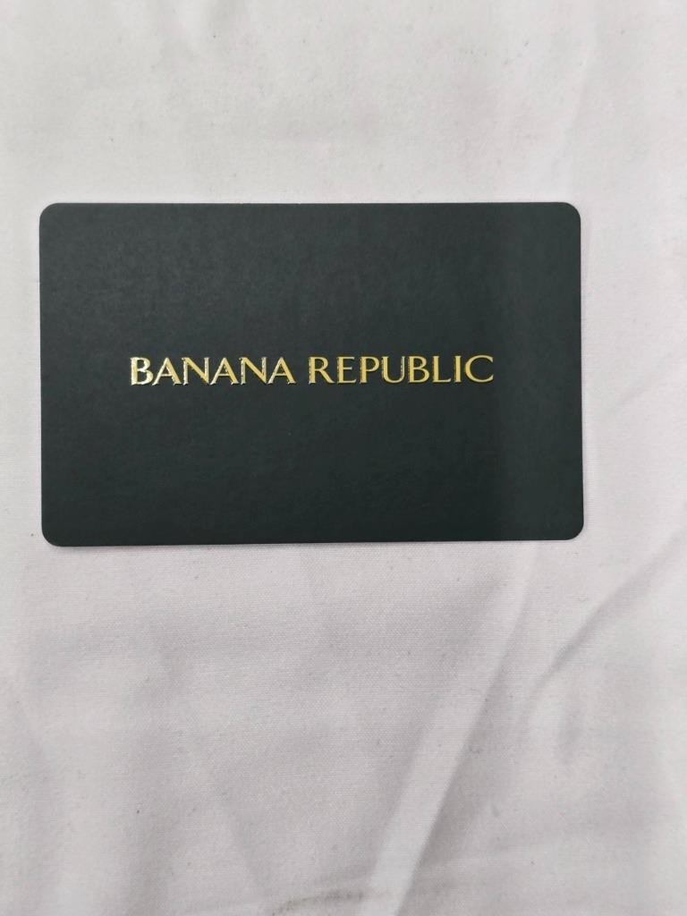 Banana Republic $150.00 Gift Card For Only $140.00