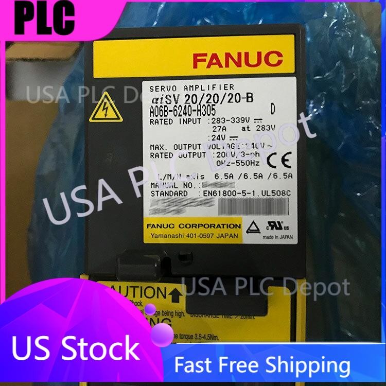 FANUC A06B-6240-H305 Servo Amplifier A06B6240H305 New In Box Expedited Shipping