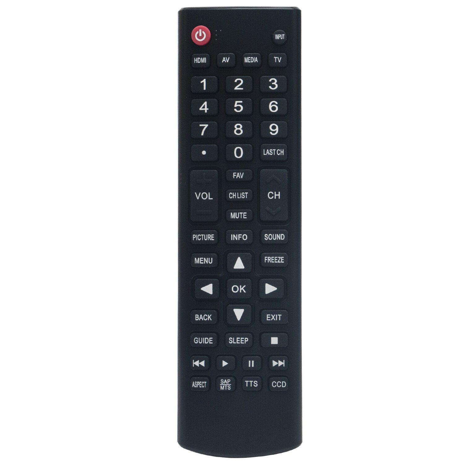 New Replaced Remote Control for ONN TV 100002458 100002460 100002461 100002430