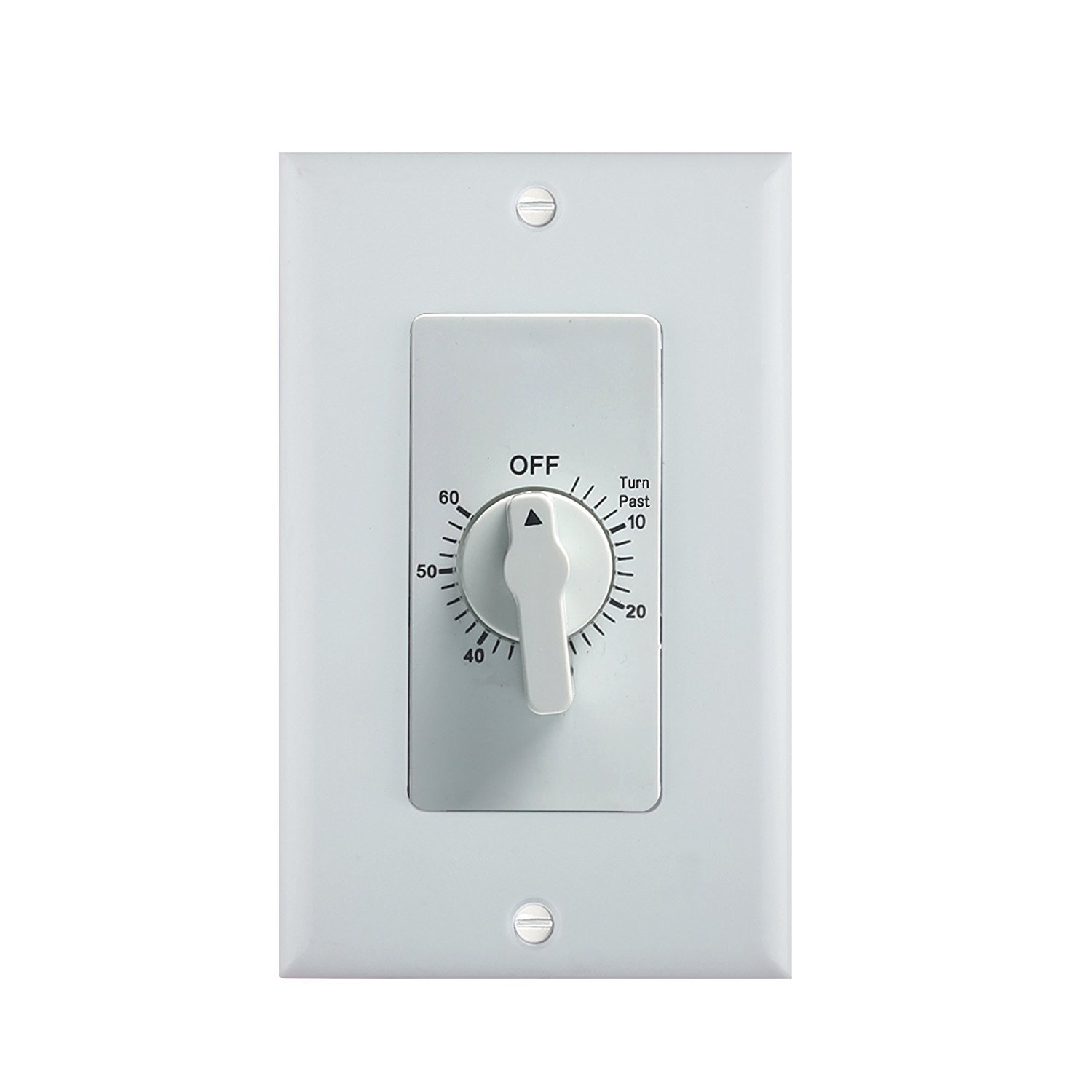 BN-LINK 60-Minute In-Wall Spring Wound Loaded Countdown Timer Mechanical Switch