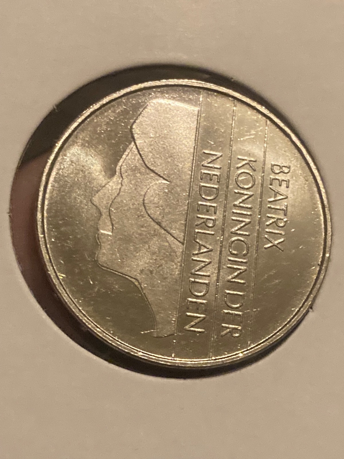 BU Netherlands 2 1/2 Gulden 1983 Beatrix KM# 206