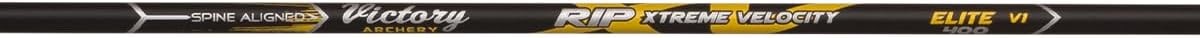 Victory Archery RIP XV .204" Arrow Elite 400 12Pk Bare Shafts .001 GPI:5.9