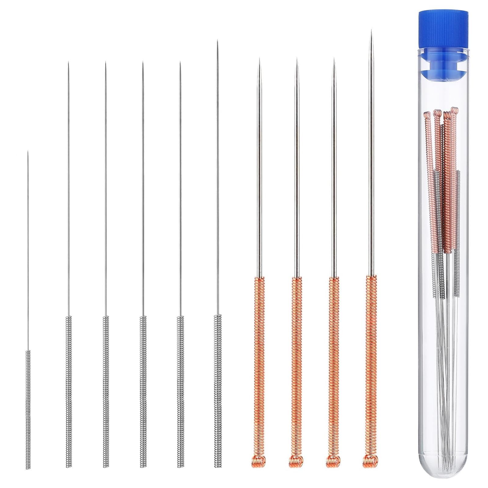 10 Pcs 3D Printer Nozzle Cleaner - Stainless Steel blue