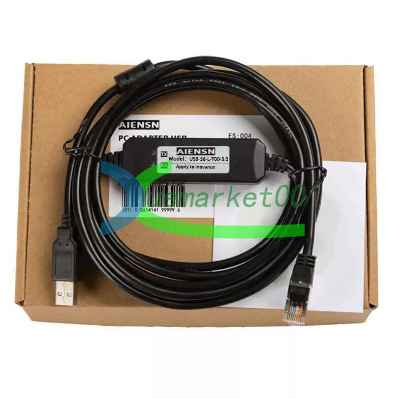 ONE AIENSN USB-S6-L-T00-3.0 PLC CABLE For Inovance IS620P SV630 SV660 PLC New