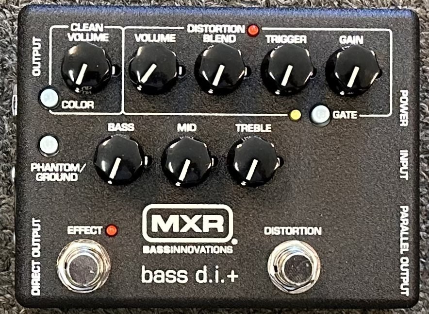 MXR M80 Bass D.I.+ PreAmp and Distortion Pedal