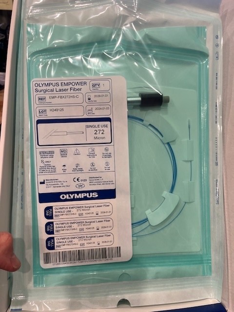 OLYMPUS EMP-FBX272HS EMPOWER Surgical Laser Fiber 272 micron NEW