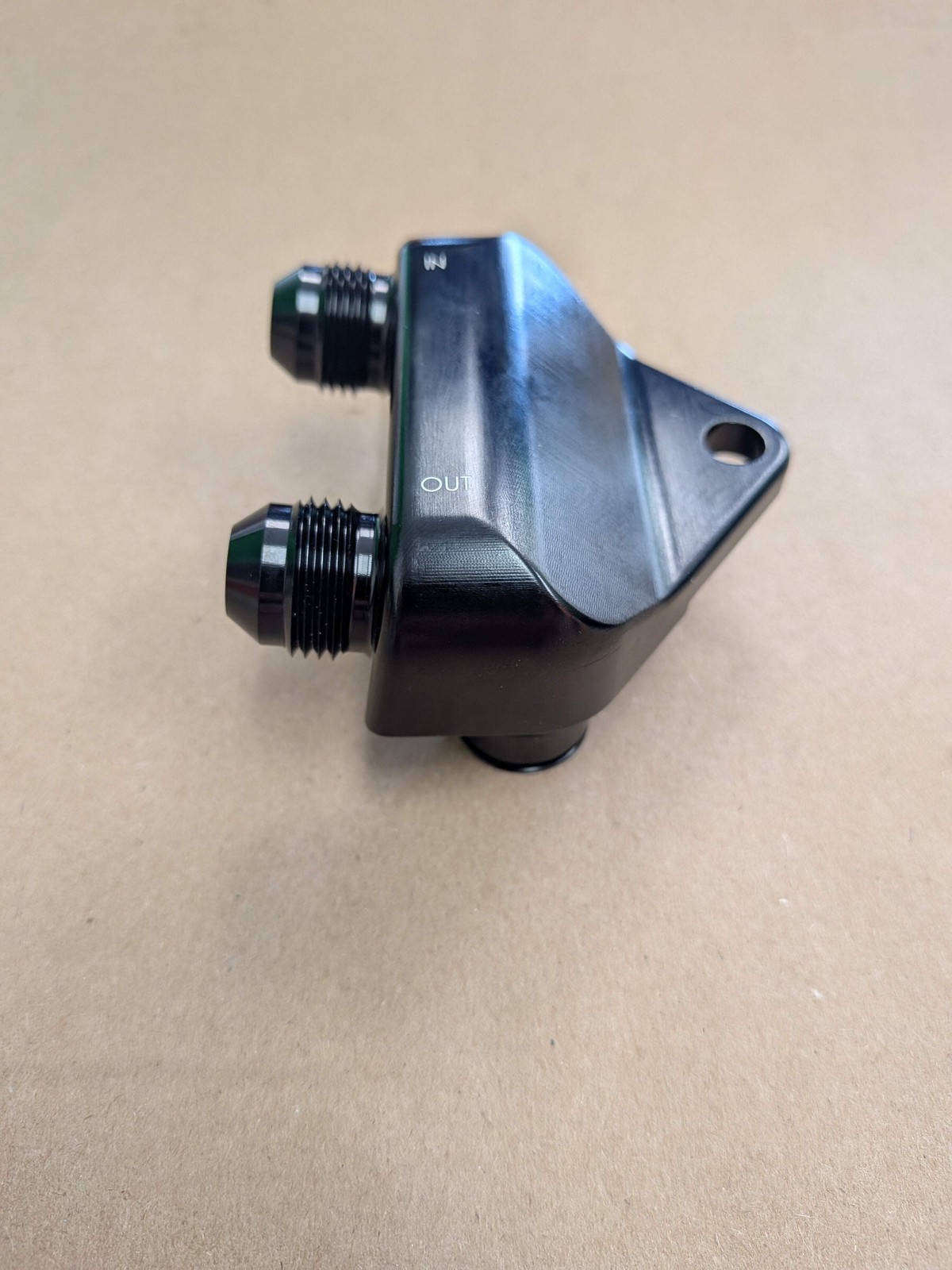 6R80/10R80 - Transmission Cooler Adapter Fitting-Forward Facing (#PATCA6R10R-FF)