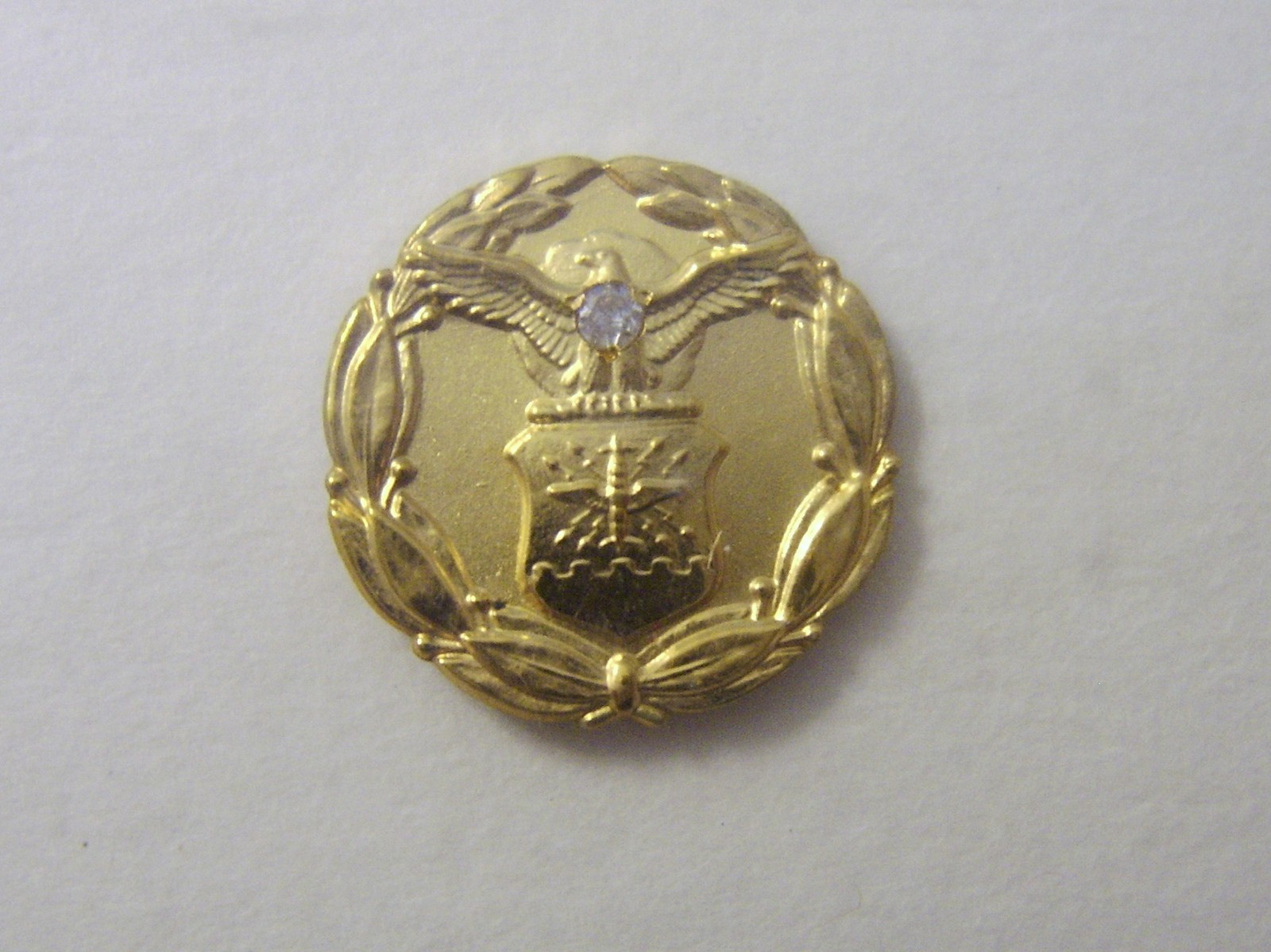 USAF ADDITIONAL EXCEPTIONAL CIVILIAN SERVICE AWARD LAPEL PIN BUTTON:K5
