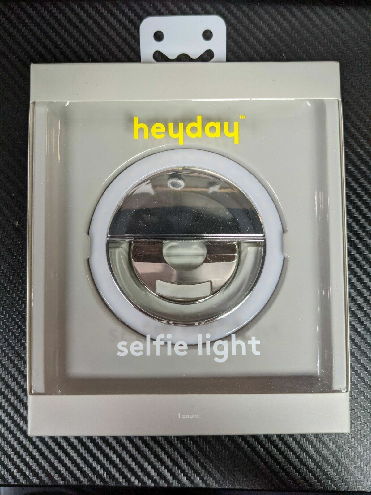 heyday Cell Phone Selfie Light - Chrome