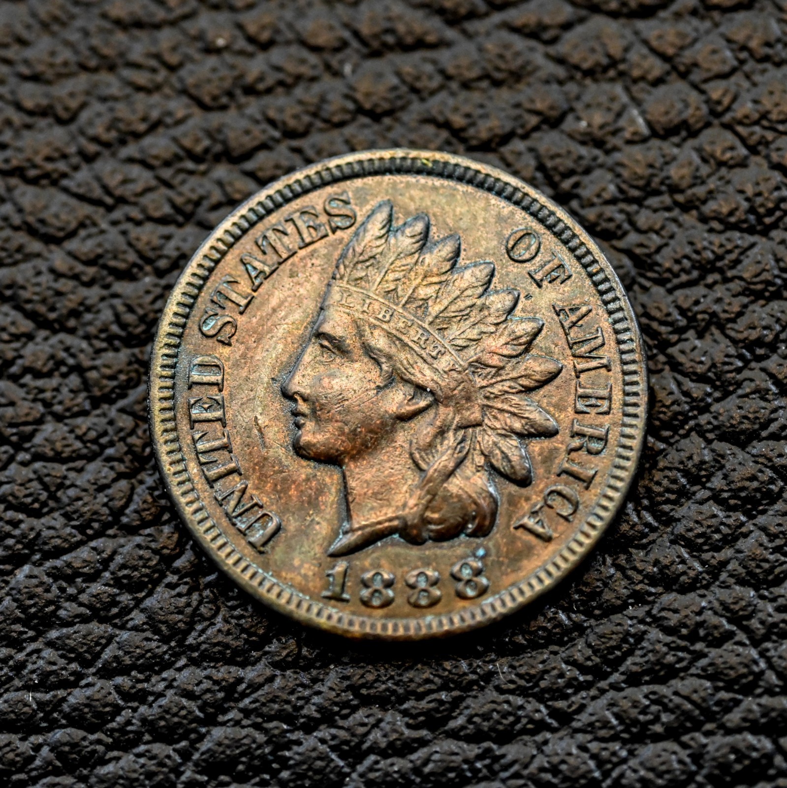 (ITM-7167) 1888 Indian Cent ~ AU++ Condition ~ COMBINED SHIPPING!