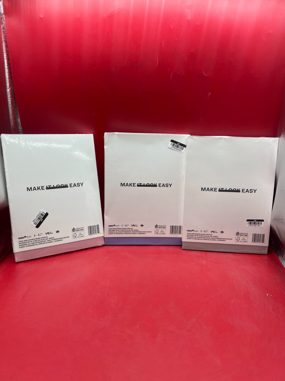 LE SSERAFIM - EASY (Target Exclusive) 3rd Mini Album CD- 3 versions