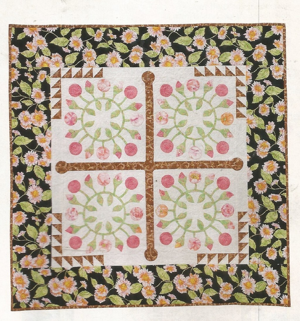 E0620 ROSIE'S WREATHS QUILT PATTERN/INSTRUCTIONS